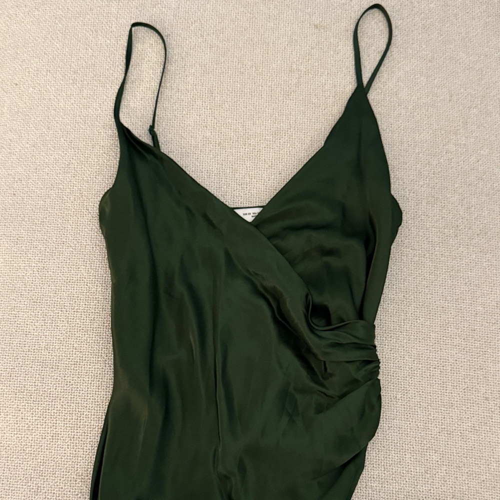 Zara Elegant Green Dress